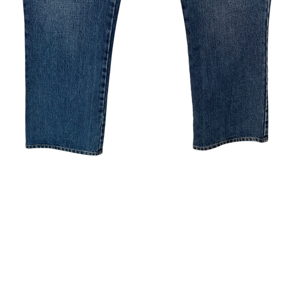 $395 CO Blue Japanese Denim Flare Jeans Size 6 - Picture 3 of 9